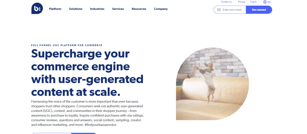 bazzarvoice ugc platform
